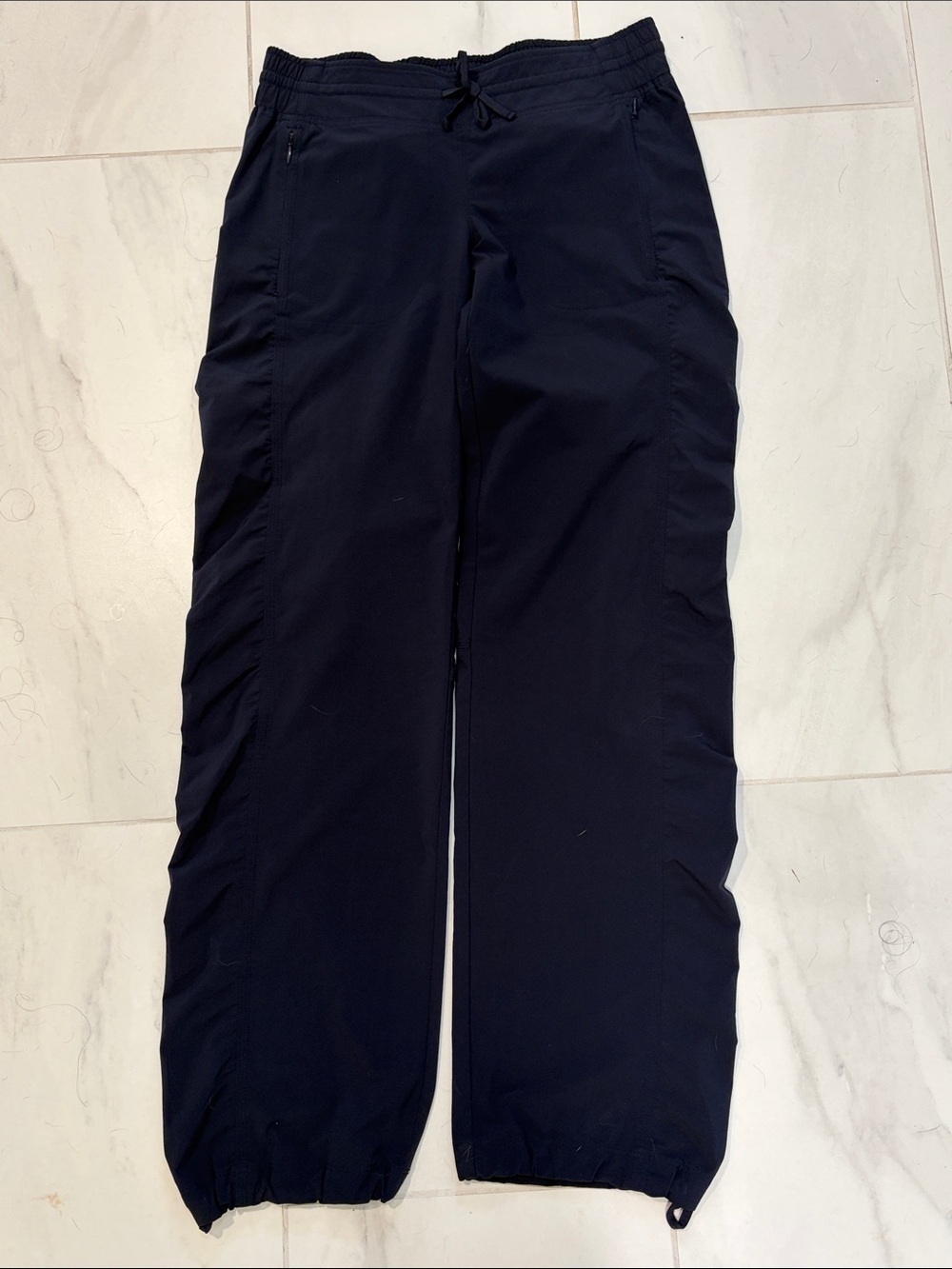 Athleta Navy Drawstring Track Pants